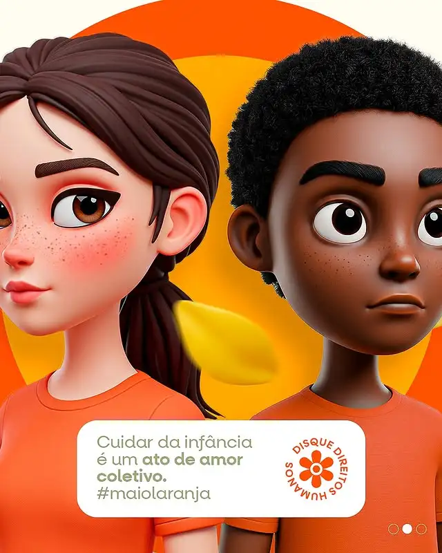 Foto 2 – A Câmara está unida nessa causa - Campanha Maio Laranja